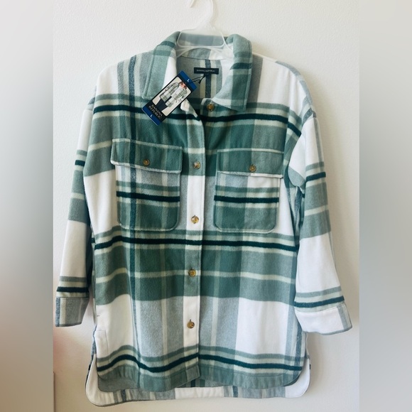 Banana Republic Jackets & Blazers - ‏NWT Banana Republic Shirt Jacket size L❤️